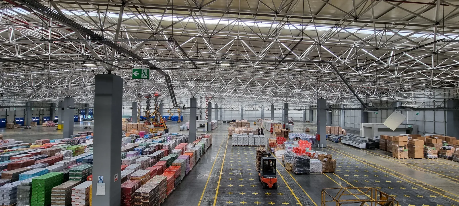 Proje sonrası depo alanı